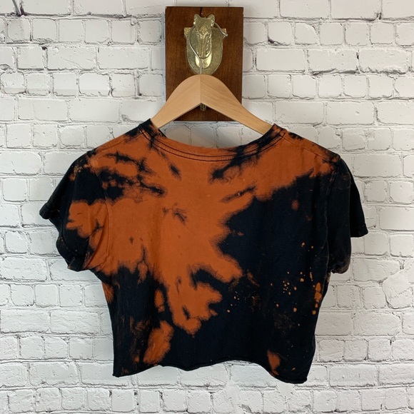 FOO FIGHTERS bleached crop top - Picture 3 of 3